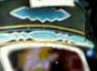 nebulae reflected on the window of tryke in subic city